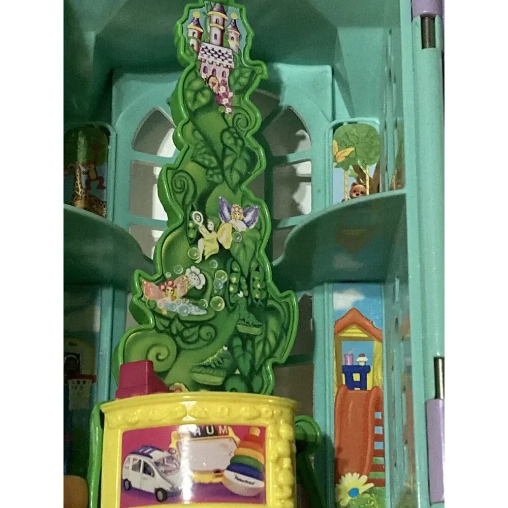 Vintage 2002 Fisher Price Sweet Treats Beanstalk‎ Toy Shop And Burger